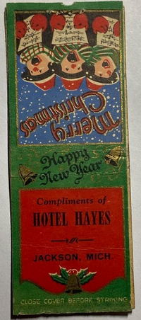 Hotel Hayes - Matchbook